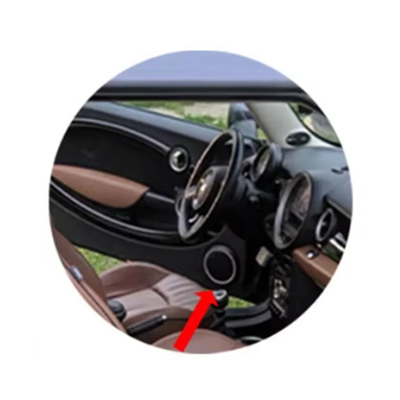 L37A-車のフロントドアスピーカーカバーグリル 51412753333 51412756567 ミニクーパー R55 R56 R57 R58 R59 スピーカートリムカバー、C