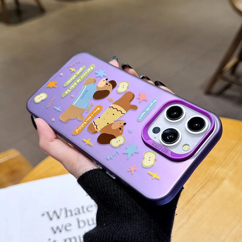 Case for Xiaomi POCO X6 X5 X3 NFC F3 F4 GT F5 F6 M6 Pro 4G M5S C65 Mi 13T 12T 14 13 12 11 Lite 5G NE Lovely Cartoon Dachshund image 5