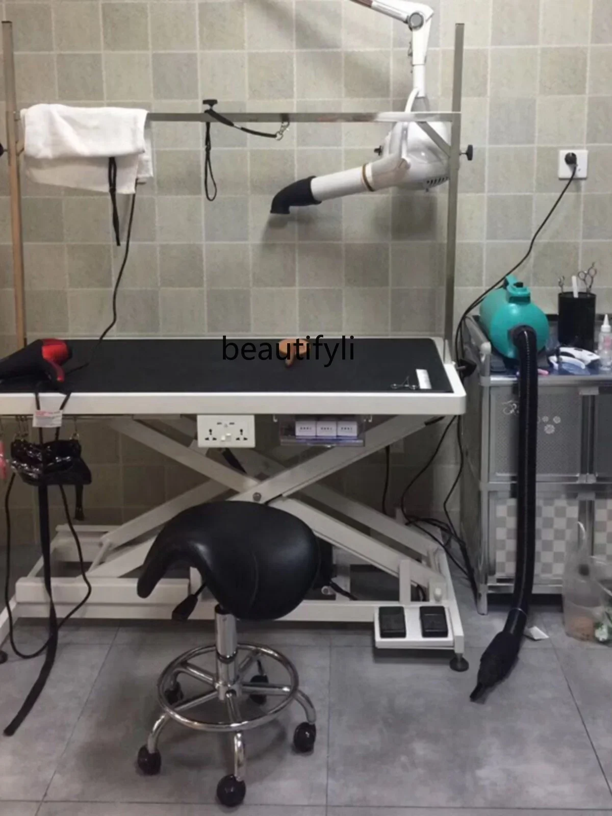 

s8617Electric Lifting Large Dog Dedicated Pet Shop Dog Beauty Table Cosmetic Table