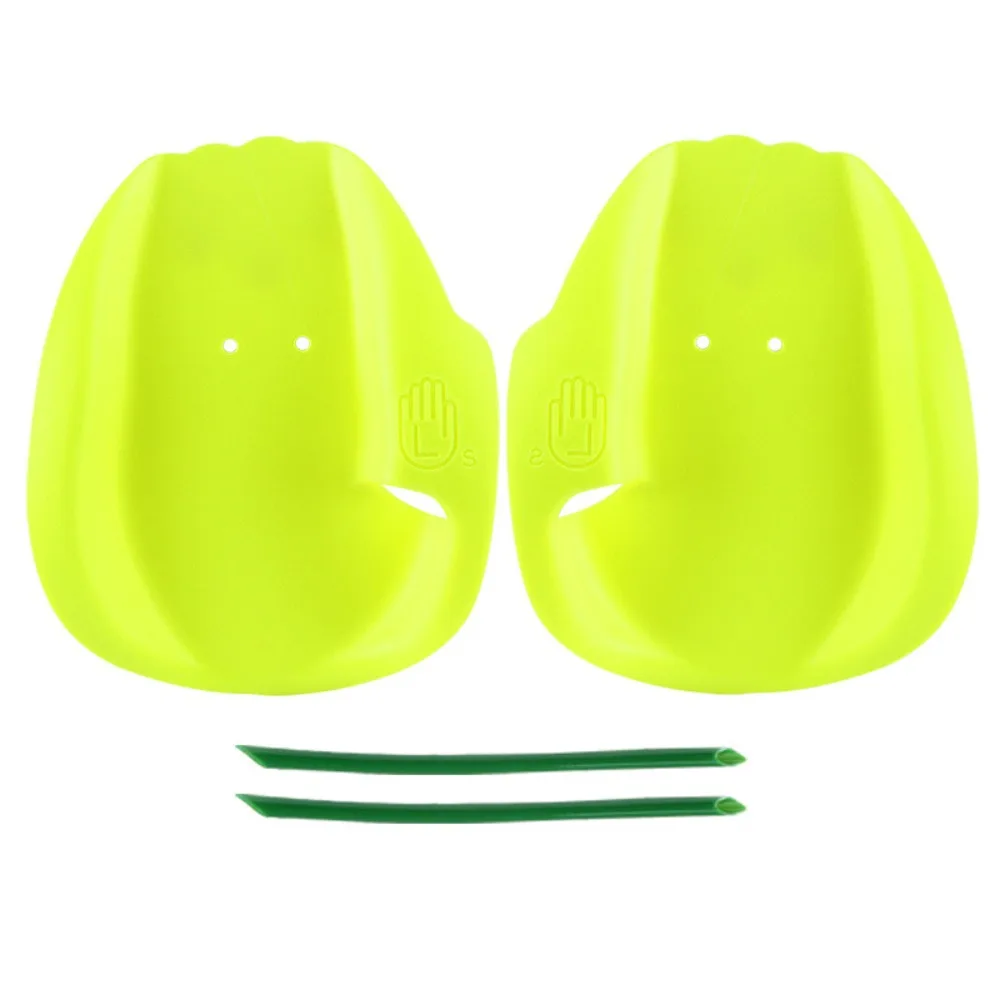PVC Swimming Training Paddles Adjustable Straps Practice Correction Swim Hand Paddles Auxiliary Interactive