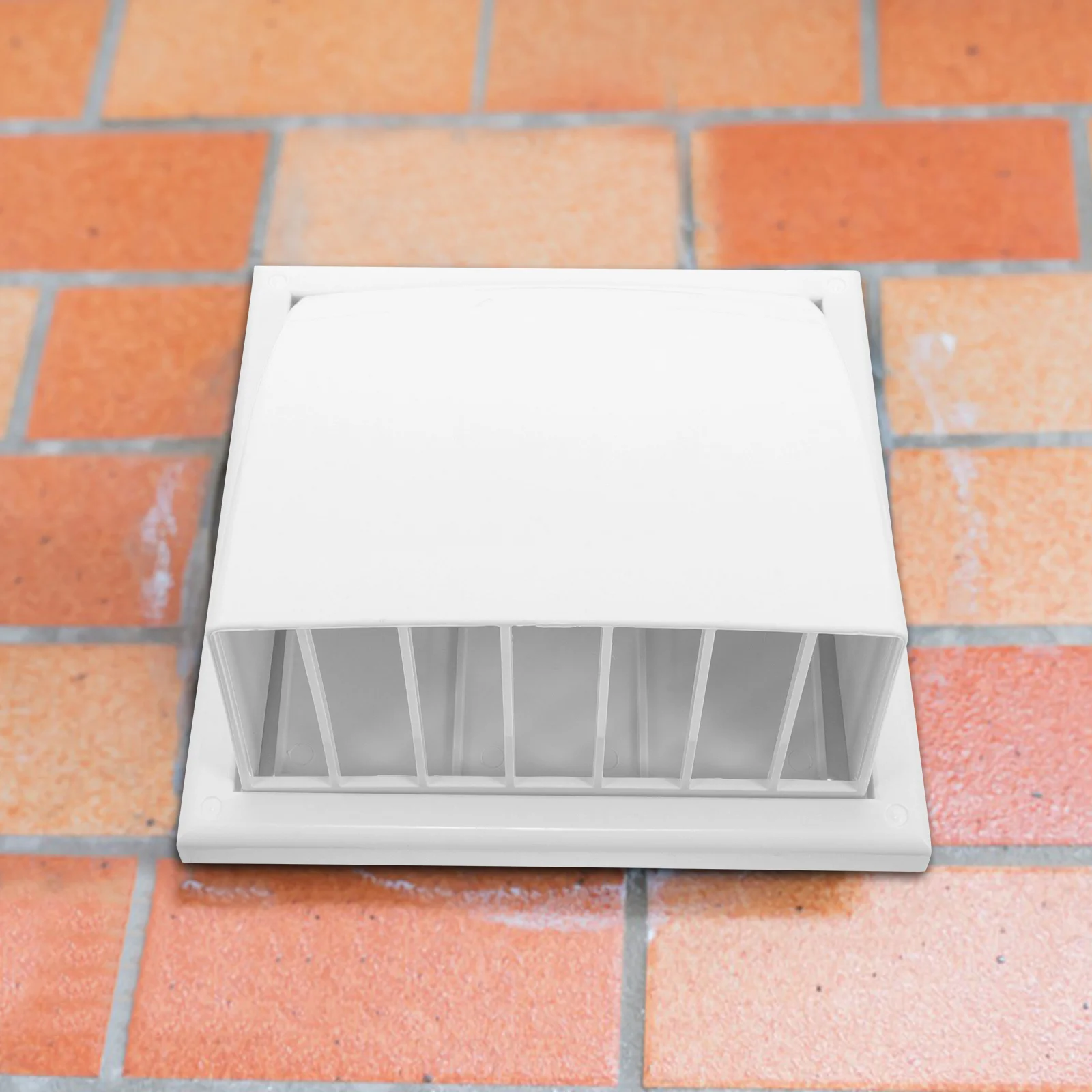 غطاء فتحة التهوية للمجفف للاستخدام الخارجي، غطاء تهوية خارجي من البلاستيك شديد التحمل لسقف المنزل أو فتحة عادم مجفف الحائط