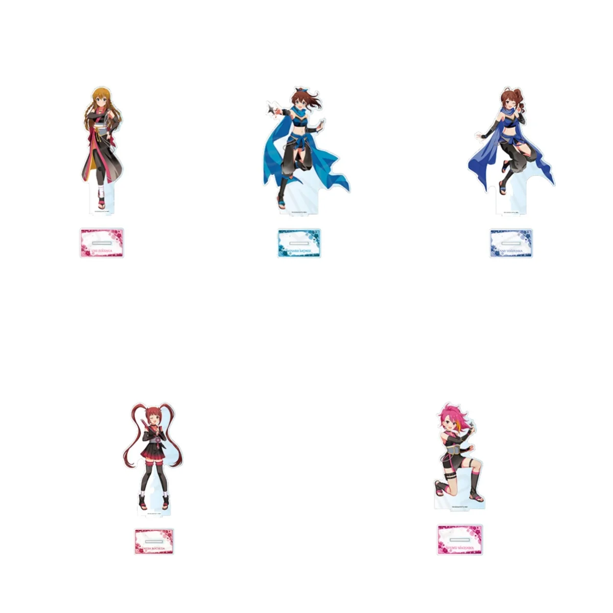 15cm Acrylic The Idolmaster Stand Keychain Model Cosplay Charm Characters Ornament Accessories Goods Collection
