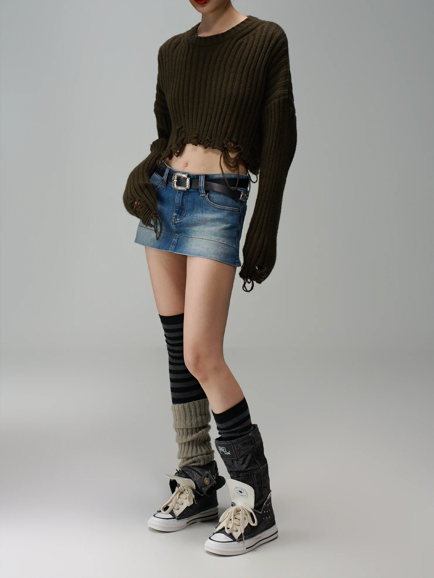 

Ретро-юбка из американского денима для женщин, летняя новинка, укороченная, облегающая, с высокой талией, А-силуэт, на молнии, в повседневном стиле