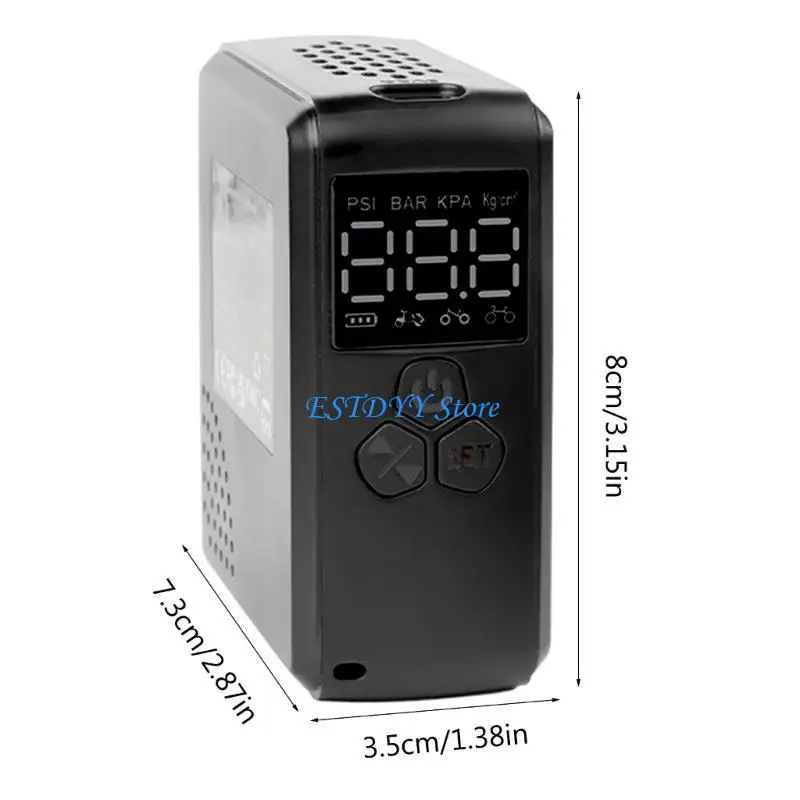 G6DE Electric Bike for Presta and Schrader 150PSI Tyre Inflators Air Compressors