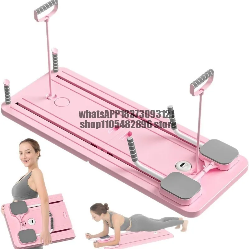 Multifunctional abdominal device abdominal wheel automatic rebound training abdominal muscle artifact fitness equipment
