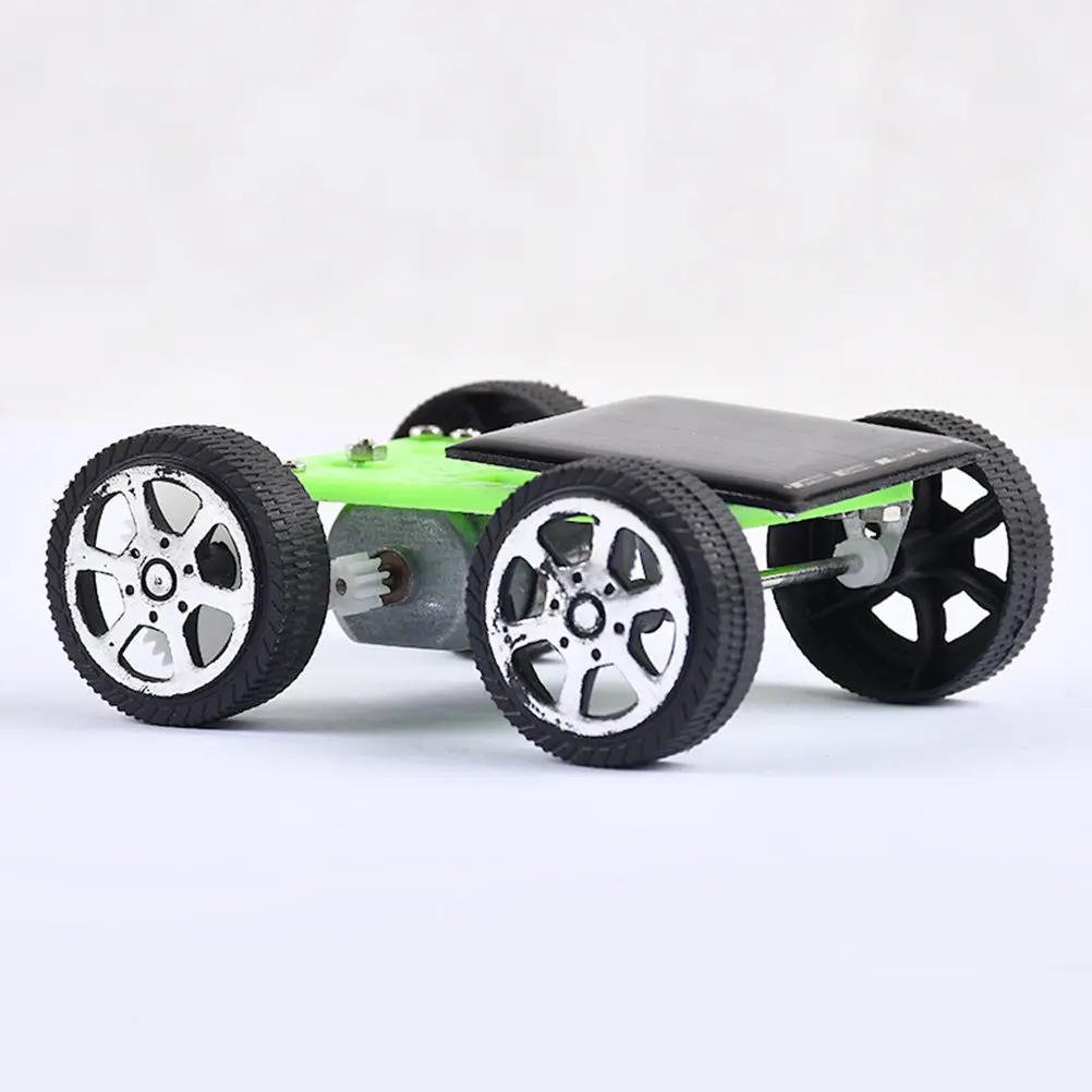 Solar Car Decoration Science Educational Radiometer Halloween Christmas Solar Power Mini Car 2PCS