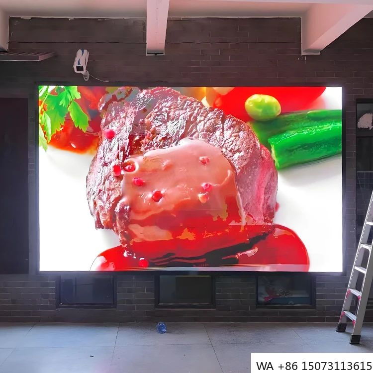 屋内用P2.5 LEDスクリーン - 640x480mm 工場直販 HDフルカラー 背景壁用