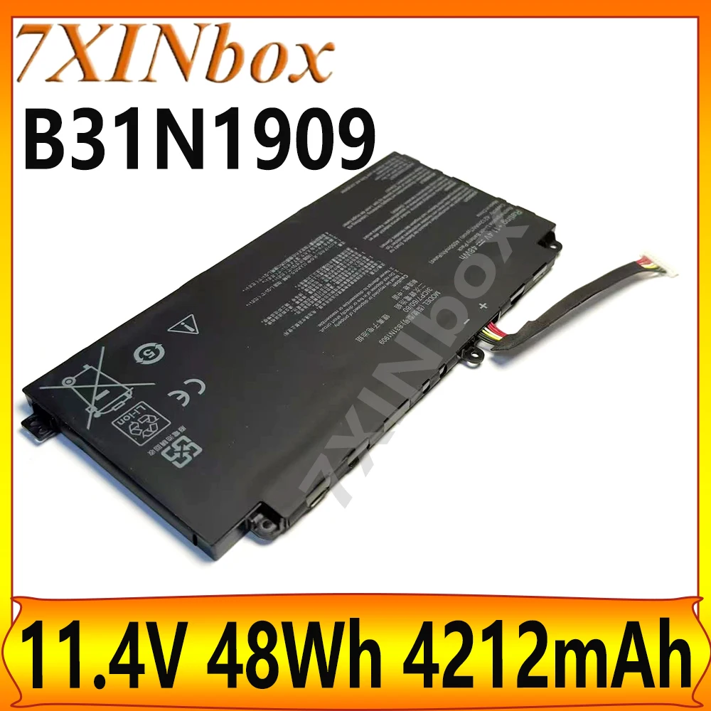 

7XINbox B31N1909 11,4 В 48 Втч 4212 мАч OEM аккумулятор для ноутбука Asus ExpertBook P2 P2451 P2451FA P2451FB 0B200-03670000 с инструментами