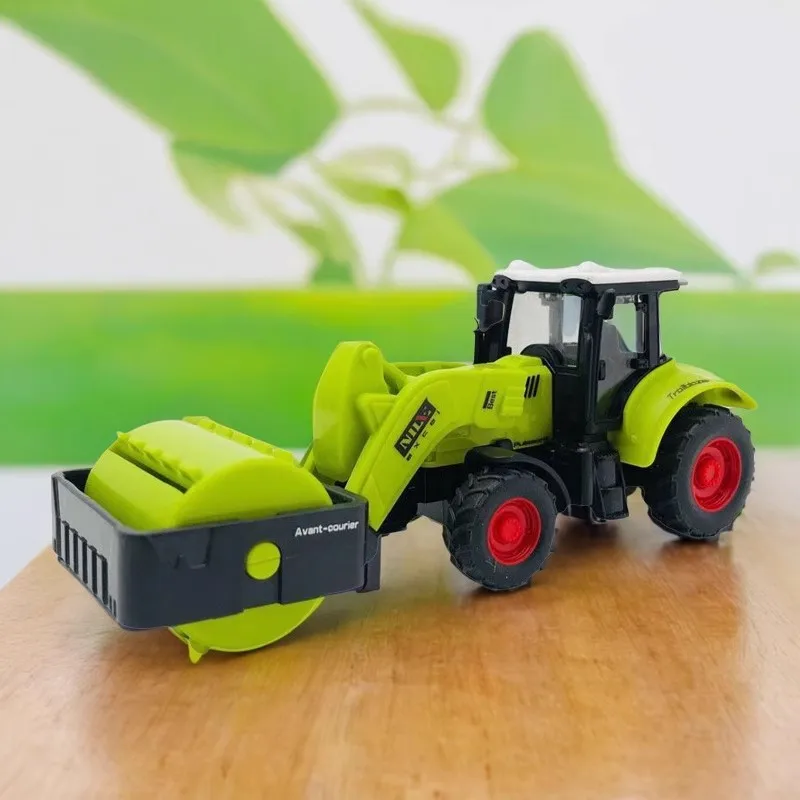 Children\'s Farmers Toy Car Tractor Inertia Harvesting Wheat Looser Transportation Car Simulation Field Engineering Car Model