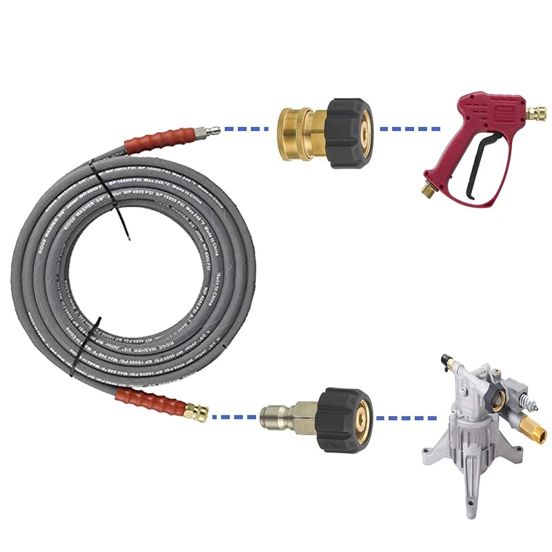 Pressure Washer Sandblasting Kit, Wet Abrasive Sandblaster Attachment, Pressure Washer Hose Adapter Sets