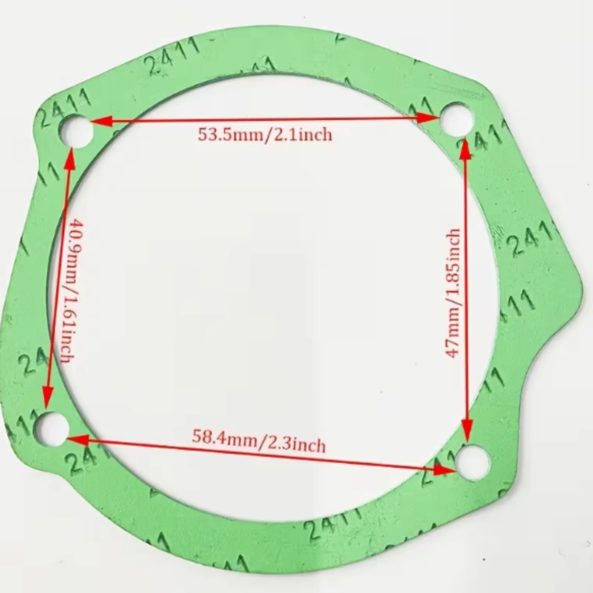 3-teiliges Brennergitter- und Dichtungsset für Webasto Thermo Top C/E/Z Dieselheizung, entwickelt für Wartung und Reparatur von Webasto. – Detail 3