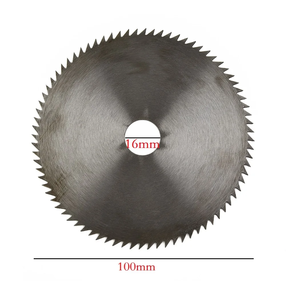 Hoja de sierra Circular de 100mm y 4 pulgadas, disco de corte para madera, plástico y cobre, 16/20mm, 1 unidad