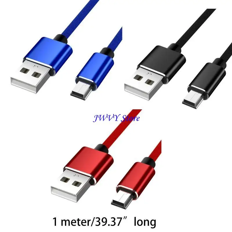 573A 미니 USB 케이블 A-Male to Mini-B 코드 USB 2.0 충전기 케이블 MP3 플레이어 GPS 범용 USB에서 미니 USB 케이블을위한 충전기 케이블
