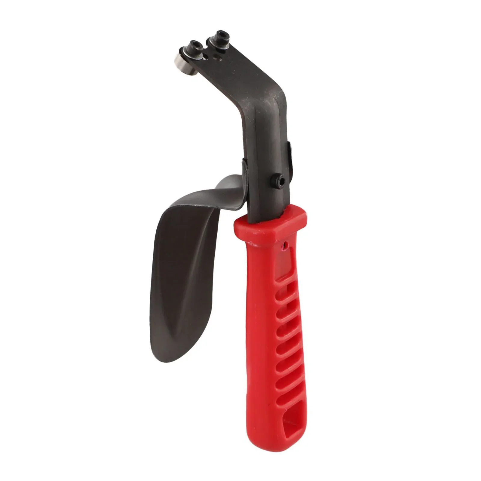 DB1000 Double Sided Sheet Metal Burr Trimmer with Rotatable Circular Blades and Protective Safety Handle for Efficient Deburring