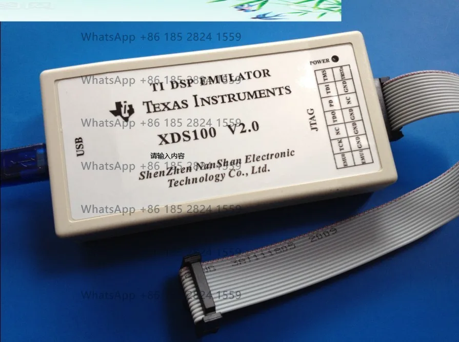 DSP emulator XDS100V2 official version, support TI DSP ARM! TMS320F28335