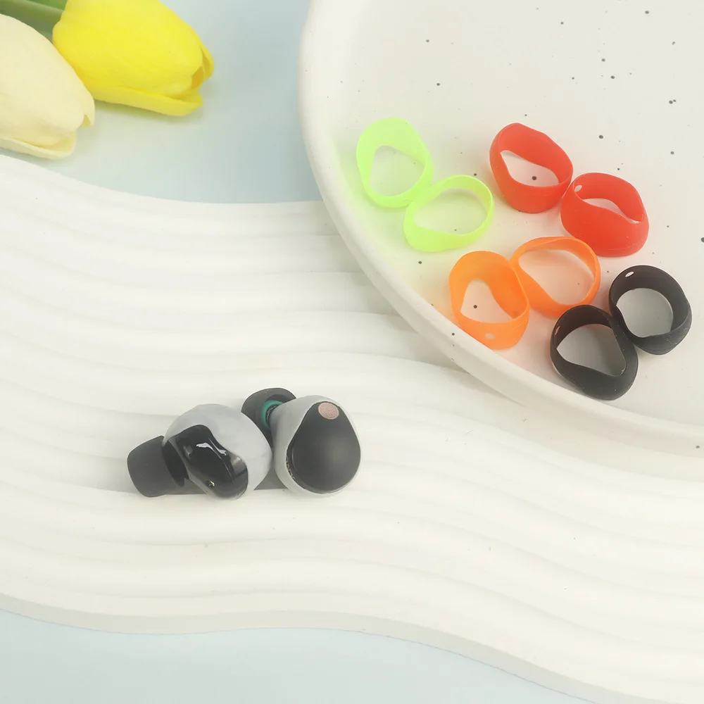 

5 Pairs of Silicone Ear Caps for Sony WF-1000XM5 Headphones Protective Cover Dust Cap