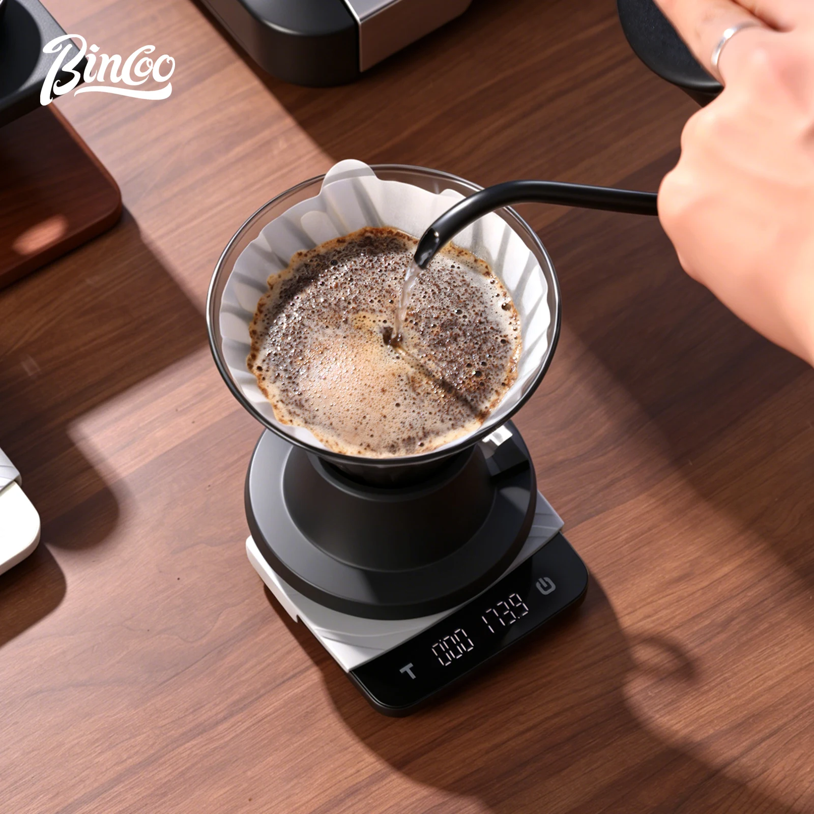 Bincoo Magnetic Espresso Scale - Scale Drip Timer บทวิจารณ์และราคา