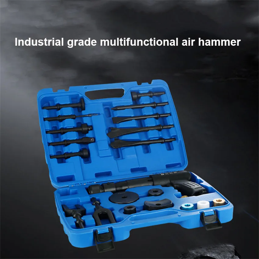 Upgraded Pneumatic Concrete Breaker Ball Joint Auto Repair Set Remover Flat Point Chisel Plane Air Hammer Separating Fork Tool ﻿