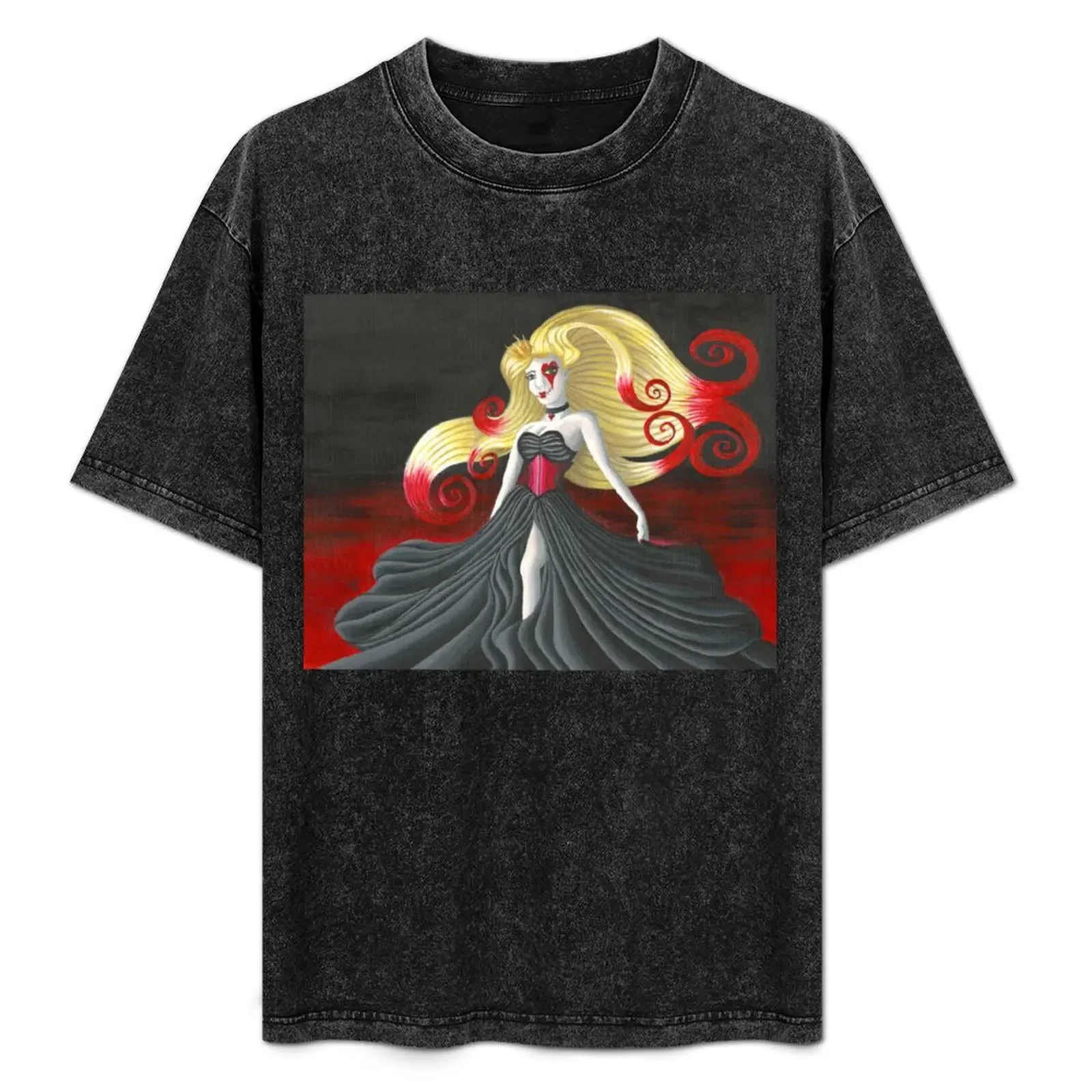 

The Queen of Hearts T-Shirt oversized oversized t shirt anime stuff sublime mens plain t shirts