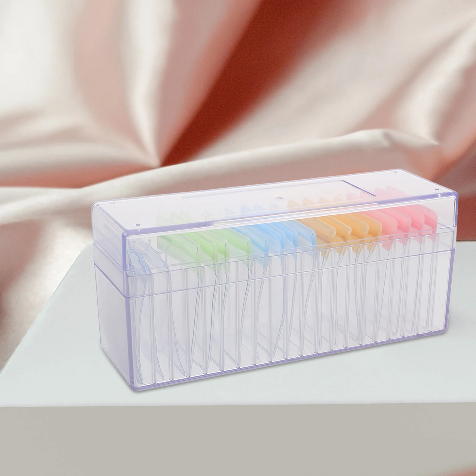 

1 Set Clear Acrylic Earring Holder Sealed Necklace Storage Box Travel Jewelry Case Transparent Ring Organizer Display Jewelry