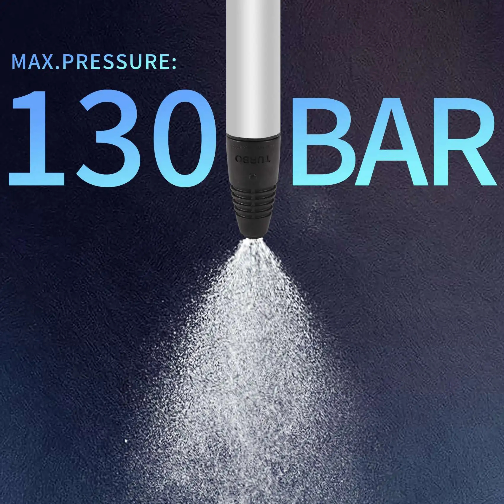 High Pressure Washer Car Wash Water-Gun Rotating Turbo Nozzle Spray for Karcher Lavor Comet VAx