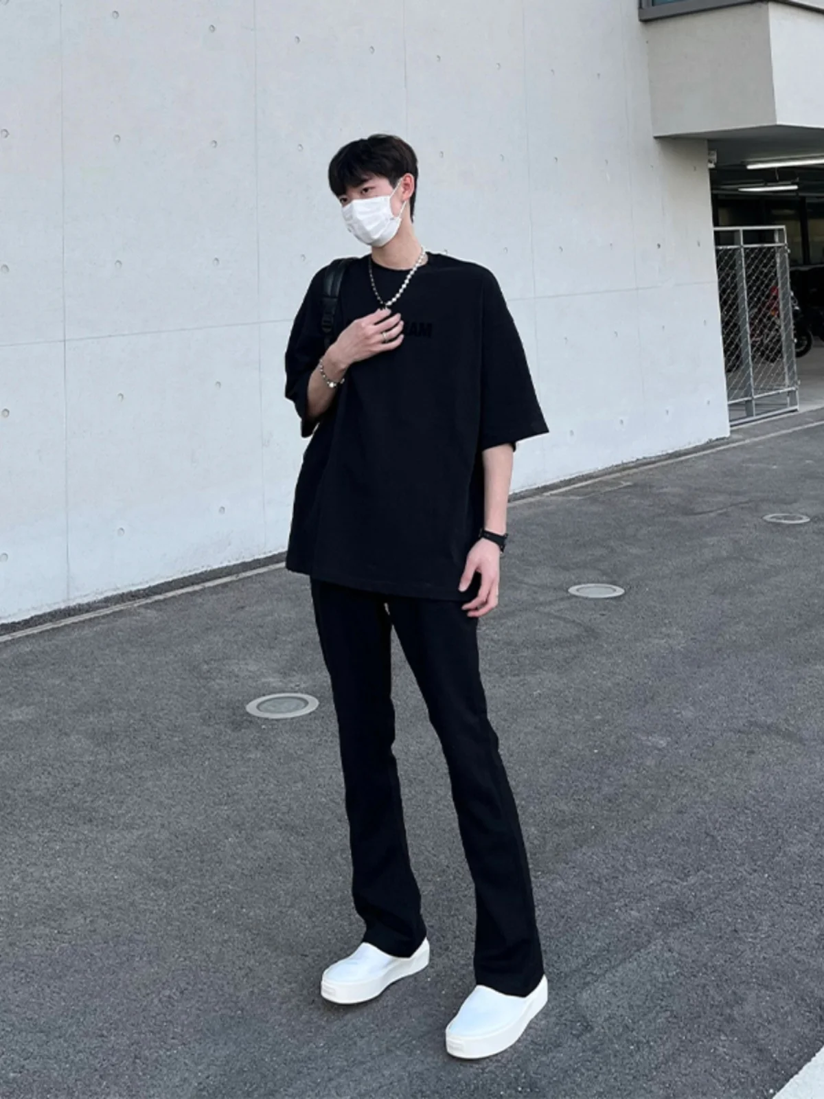 

Ice Silk Men's Casual Pants High Waist Straight Leg Slim Fit Suit Trousers Drapey Comfortable Leisure Faionable Summer