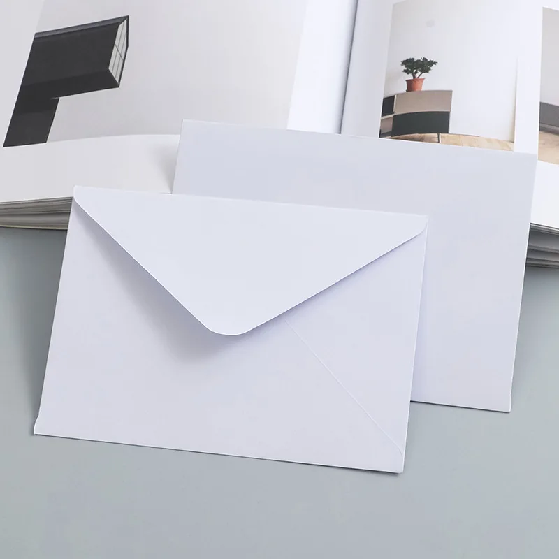 50pcs/lot Multicolor Envelope 120g Paper Envelopes High-grade Western Envelope for Wedding Invitations Business Stationery