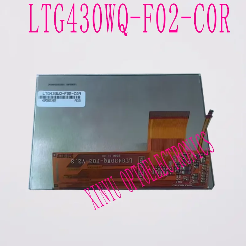 

LCD LTG430WQ-F02-C0R For 4.3 Inch LCD Display Screen Panel