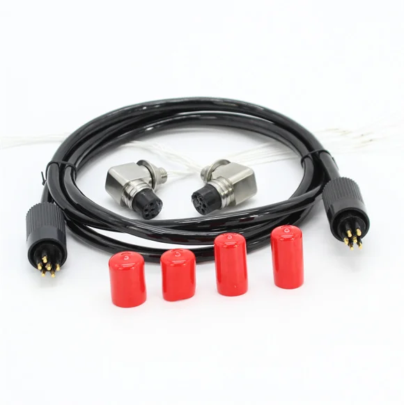 Double Head MCIL6M MCBHRA6F IP69k Subsea Coaxial Connector For Power Applications ODM Supply-Connector Accessories