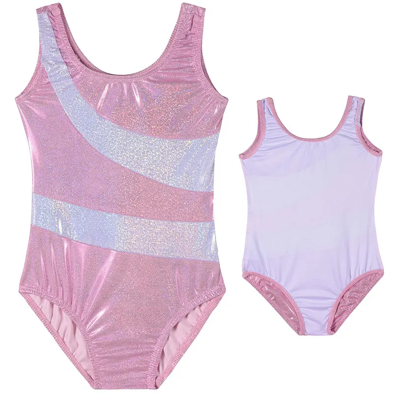 Gymnastics Leotards for Girls Leotards for Gilrs Gymnastic Outfit Sparkly Tumbling Dance Leotards Biketards 2-10Years