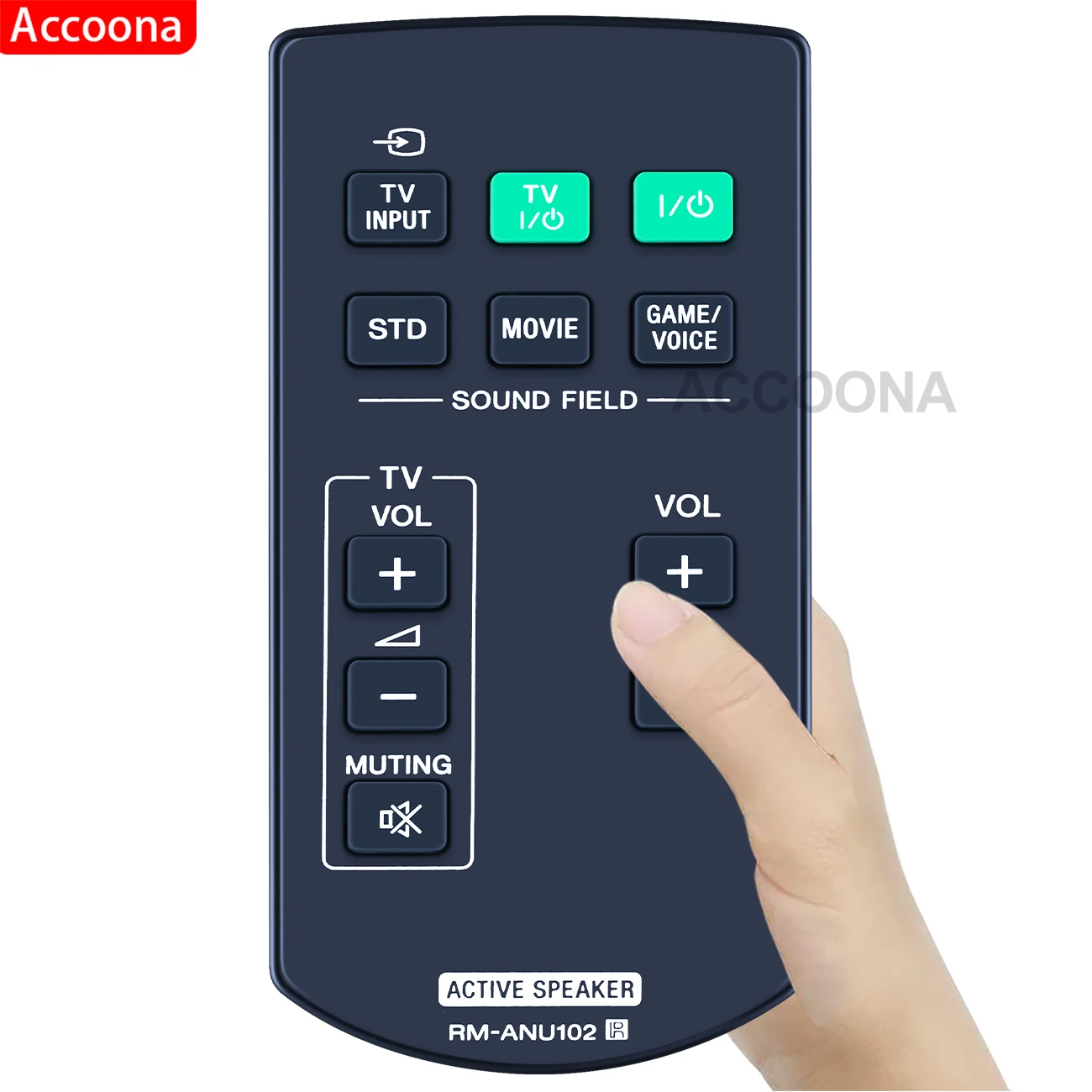RM-ANU102 استبدال شريط الصوت عن بعد لسوني مكبر الصوت SA-40SE1 SA-32SE1 SA-46SE1