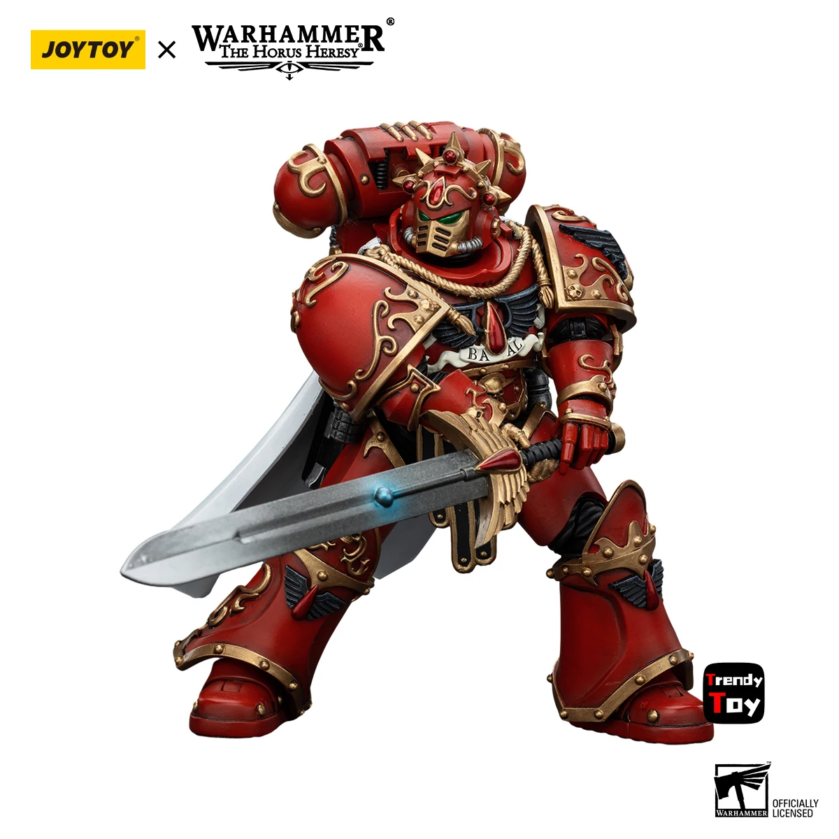 

【JOYTOY】Warhammer 40K Blood Angels Legion Praetor with Paragon Blade 1/18 Action Figure