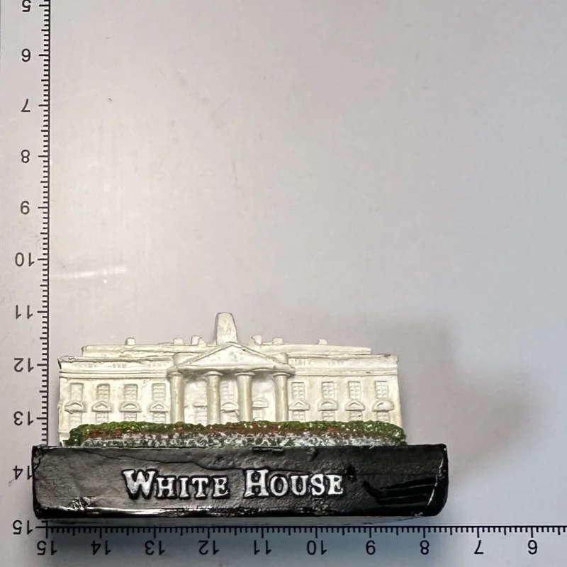 Maison blanche américaine Washington, Souvenirs artisanaux en résine, ornement de bureau, bâtiments 