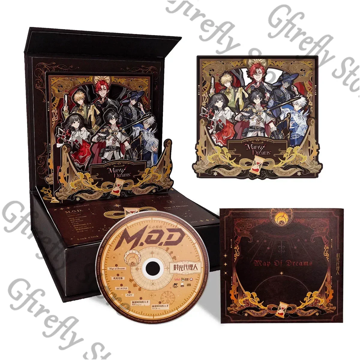 

Link Click: Bridon Arc‌ Lucas Charles Jo Liu Xiao Felix Vein Official CD Album M.O.D Vinyl Record Painting Gift Box Card Pendant