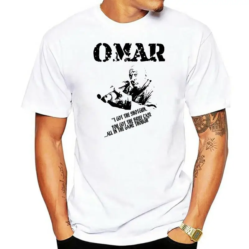 2022 New Cool T-shirt Omar Little T-shirt - The fil, culte TV - Toutes les Tailles & couleurs