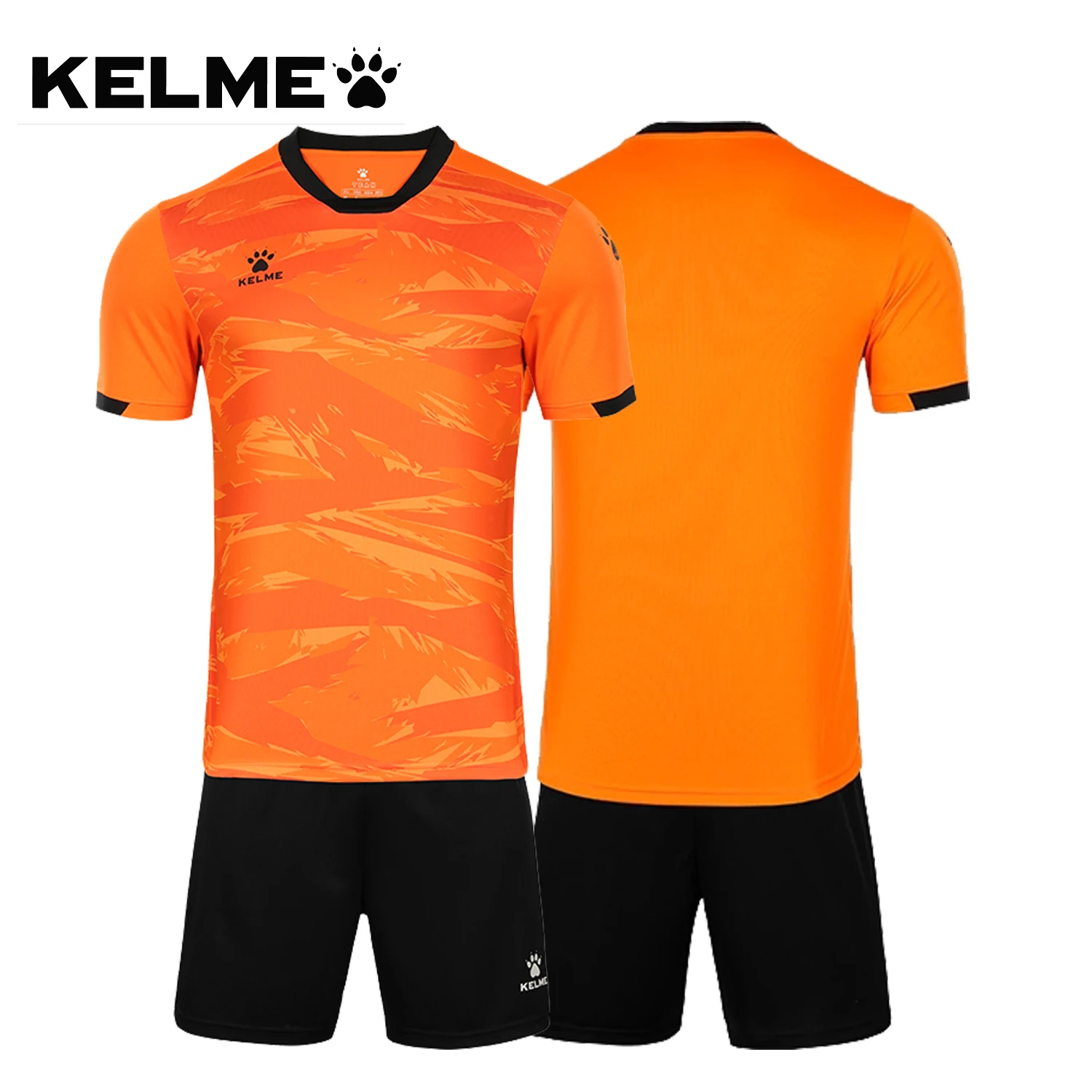 KELME Football Team Uniforms Breathable Training Clothing Summer Sweatshirt Men\'s Football Jerseys Custom Soccer Suit 8151ZB1003