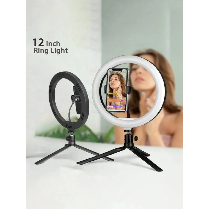 26 luces de disparo 26 soporte de trípode con anillo de luz