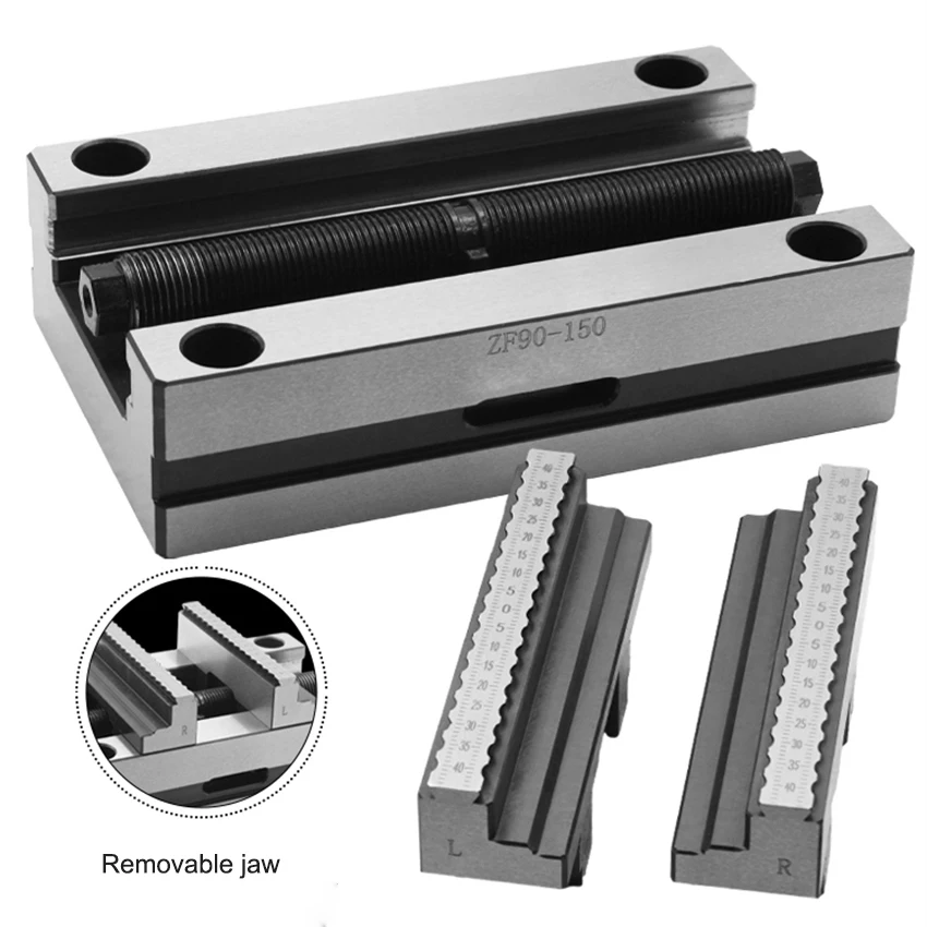 

ZF-90150 Многофункциональный самоцентрирующийся зажимной приспособление для обрабатывающего центра с ЧПУ, концентрические плоскогубцы 6-130 мм