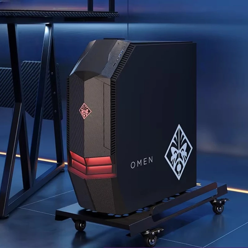

Universal Mobile PC Tower Stand Heavy Duty Rolling CPU Holder Under Desk Organizer for Gaming Desktop Computer Case Rack