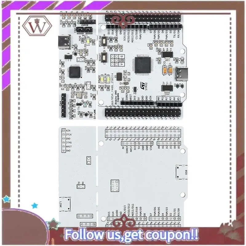 ABBG-STM32G4 NUCLEO Development Board FOC Algorithm Motor Control Industrial Control Board Programming Motherboard
