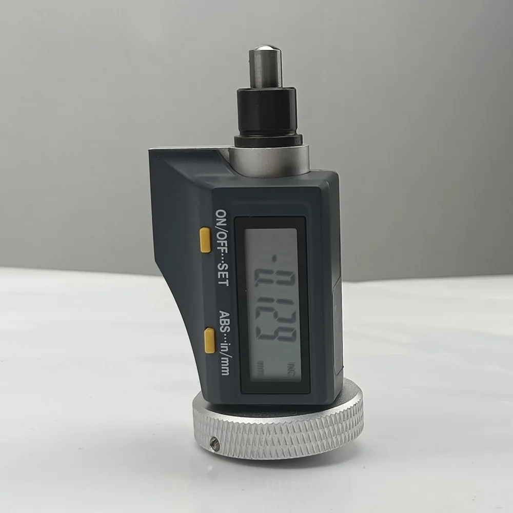 Short Micrometer head top 0-15mm Digital with wheels Small space usage high precision 0.001mm ball tips Accurate displacement