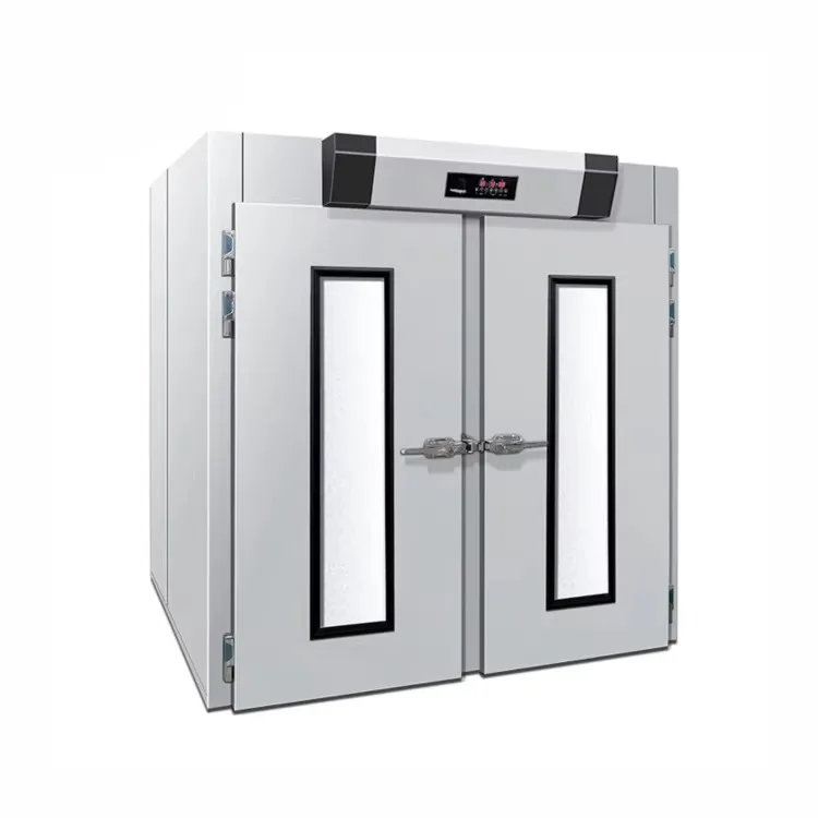 For 128 tray fermentation room Intelligent temperature control Spray proofing Food factory Hamburg bread proofing room