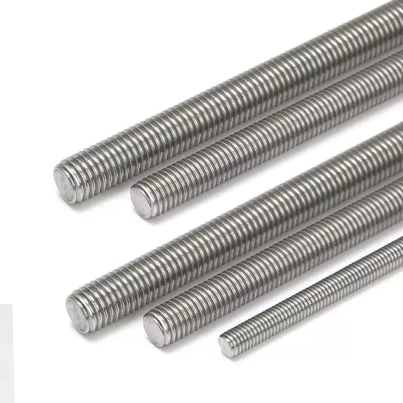 

China Manufacturer 304 Stainless Steel Threaded Rod Full Thread Stud Bolt 5/8 3/4 Threaded Rod