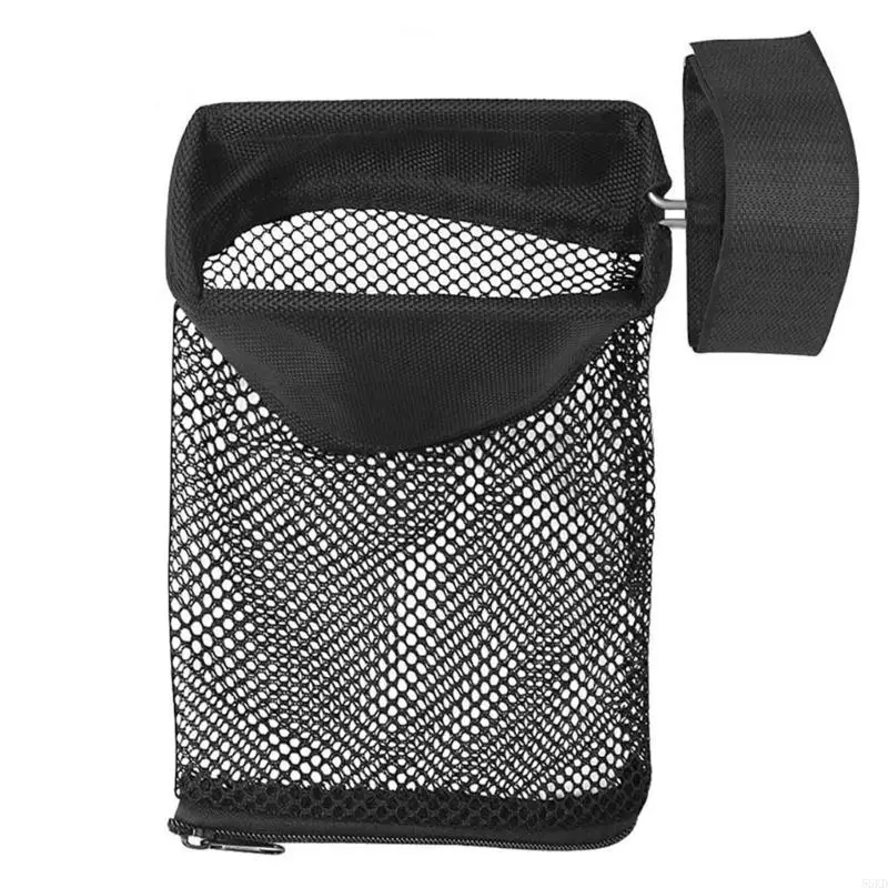 55KD Nylon Mesh Heat Resistant Padded Mesh Brass Casing Catcher with Zippered Bottom