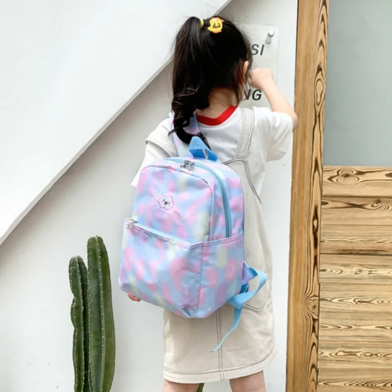 Mochila Nome Personalizado para Meninos e Meninas, Saco De Estudante De Nylon, Presente De Aniversário