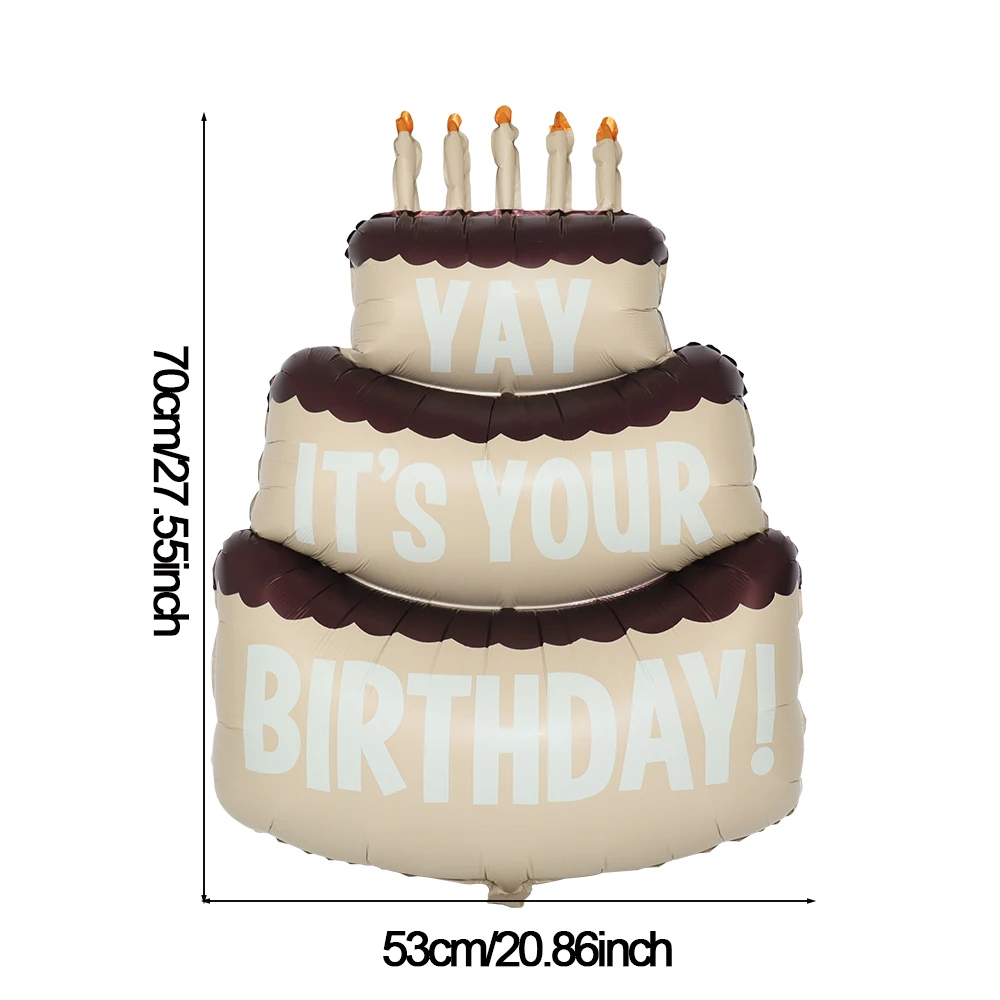  لطيف ماتي عيد ميلاد سعيد الحيوان احباط بالون الدب قوس قزح القوس ديناصور بالون الاطفال بيبي دش الكبار حفلة عيد ميلاد الديكور