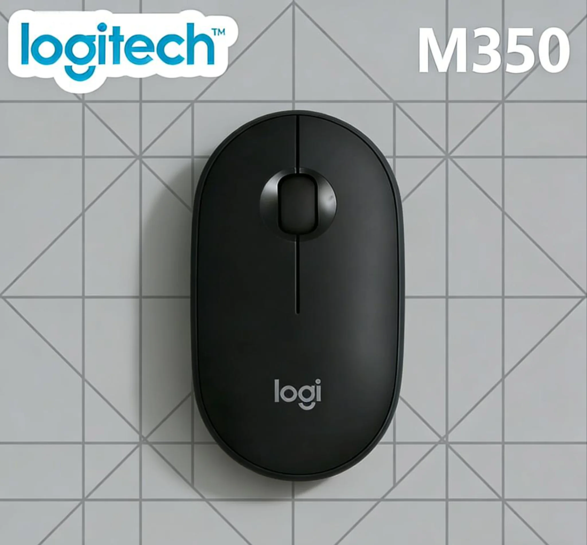 

Беспроводная Bluetooth-мышь Logitech M350, эргономичный дизайн, бесшумный клик, двойной режим, портативная, долговечная батарея + MX3S/M750/M650