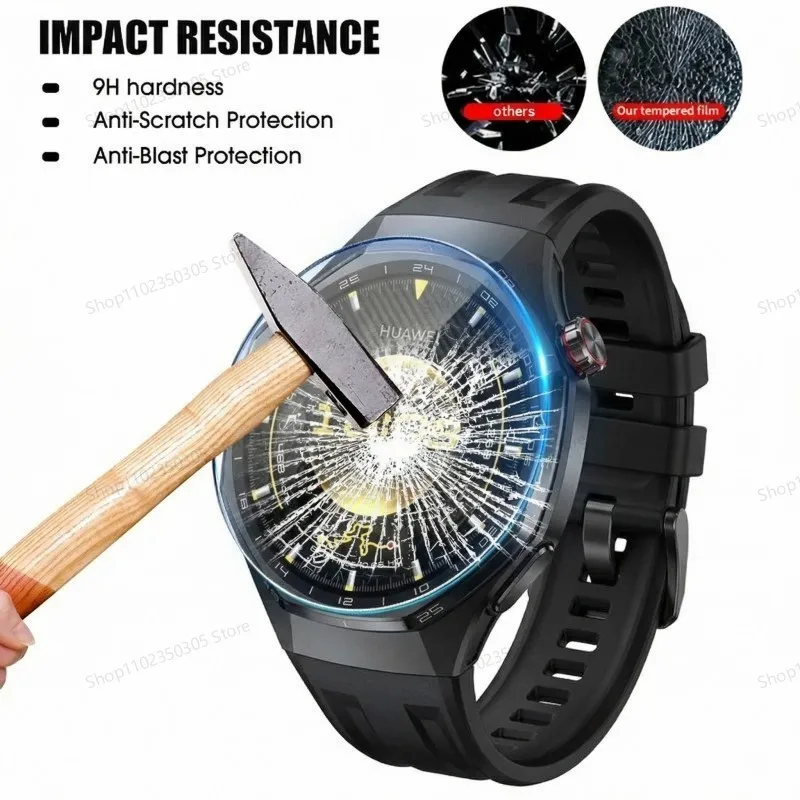 Tempered Glass Compatible for Huawei Watch GT 6 5 Pro GT 4 3 2 46MM 41MM GT2 GT3 GT4 GT5 GT6 Pro Screen Protector Glass Film image 4