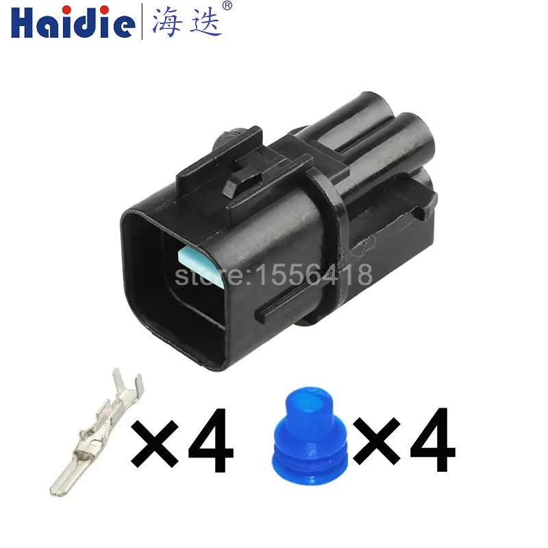 1-20sets 4pin electric electric plug auto plug waterproof wiring cable connector PB041-04020