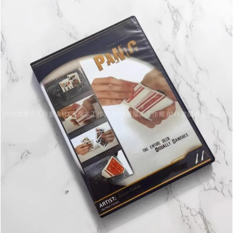 아론 피셔의 패닉 레드 - 무대 및 클로즈업 멘탈리즘을 위한 카드 마술 트릭 클래식 포커 덱 마술